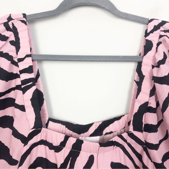 BUDDY LOVE | NEW Becca Dress in Savannah Pink Black Zebra Print Women’s Size XS - Picture 6 of 14